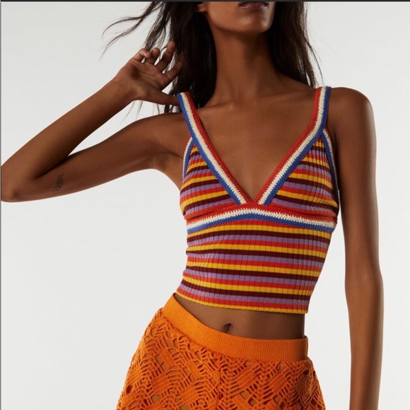 Zara Tops - Zara Crochet Tank
